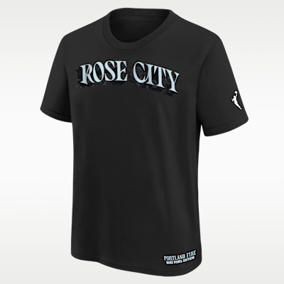 Portland Fire Rebel Edition Big Kids' Nike WNBA T-Shirt. Nike.com